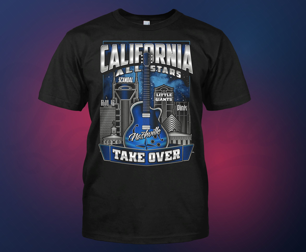 California All Stars Camarillo Nashville Nationals T-shirt 2026